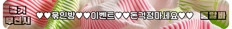 부천시 룸알바